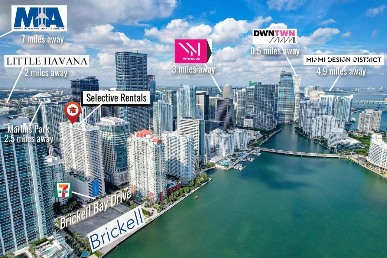 Brickell 4 Bedrooms High Ceiling Loft On The Pool Apartment Miami